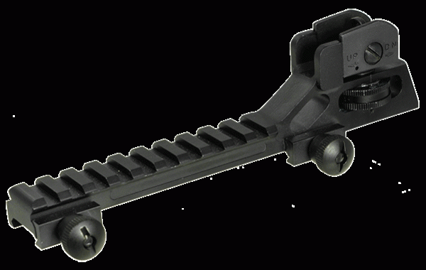 UTG 0.5" Montageerhöhung mit A2 Visier, Hinten