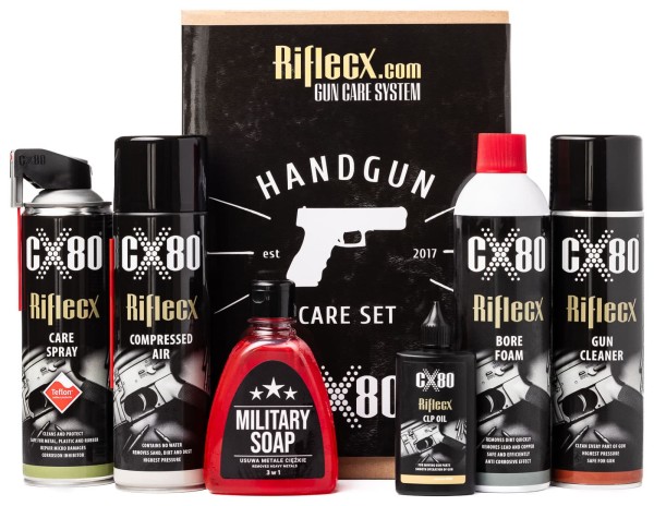 RifleCX Handgun Care Set - Kurzwaffe Pflegeset